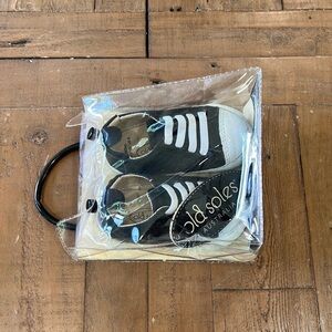 Old soles easy tread black leather sneakers nwt